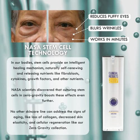 Clinical Results 24|7 - Insta-Firm: Tecnologia de Células-Tronco da NASA | Resultados Clínicos 24/7 | Levanta, Firme e Suaviza Linhas, Rugas, Olhos Inchados e Pés de Galinha – Instantaneamente! | 1g