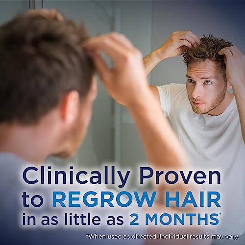 Minoxidil Solução Tópica 5% Tratamento Extra Forte para Crescimento Capilar Masculino 6 Meses Sem Fragrância 60 ml Pacote com 6 - Amazon Basic Care