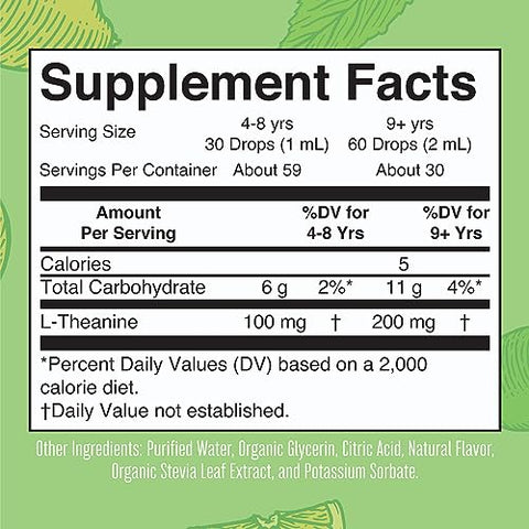 MaryRuth Organics - MaryRuth’s L Theanine 200mg Gotas Líquidas | Suporte ao Humor para Adultos  MaryRuth