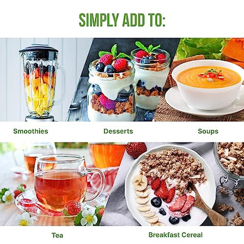 EverSmith Organics - Gel de Musgo do Mar Irlandês Selvagem | Rico em Vitaminas | Feito nos EUA