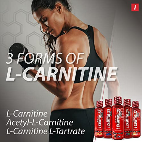 L-Carnitine LS3 1500: Suplemento Líquido de L-Carnitina com Acetil L-Carnitina, L-Tartarato de L-Carnitina, Pré-Treino sem Estimulantes, Zero Calorias, Açúcar, Glúten, Amigo da Dieta Keto, Sabor Uva - iSatori