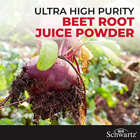 BioSchwartz - Gomas de Beterraba Sem Açúcar – Mastigáveis de Óxido Nítrico de Beterraba Infundidas com Óleo de Coco para Maior Absorção – Suporte Energético