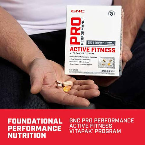 Pro Performance Active Fitness Vitapak Program | 30 Porções | Fórmula Completa para Atividade Física - GNC