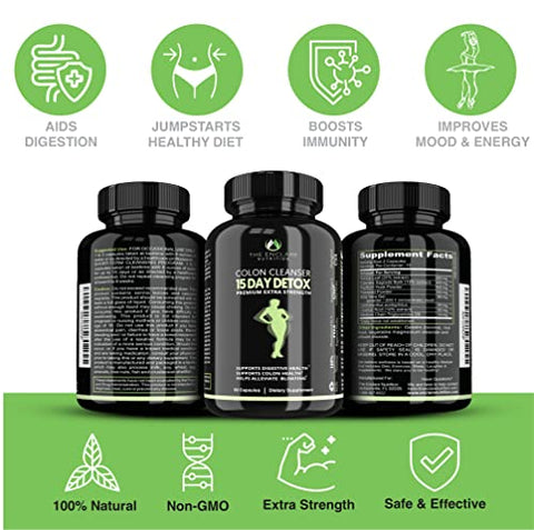 THE ENCLARE NUTRITION - Enclare Nutrition: Desintoxicação Rápida do Cólon; Movimento Intestinal Saudável, Laxantes para Alívio da Prisão de Ventre, Inchaço, Probióticos, Fibras, Suporte à Regularidade, Energia, Intestino