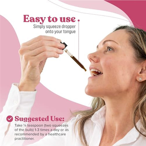 Suplemento Avançado de Suporte à Libido Feminina – Entrega Líquida para Melhor Absorção – Maca, Horny Goat Weed, Damiana – 60ml - Rejuvica Health