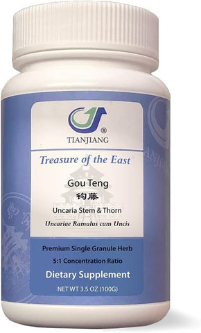 Treasure of the East - Uncaria Stem and Thorn – Gou Teng Extrato Herbal Concentrado 5:1 (100g)