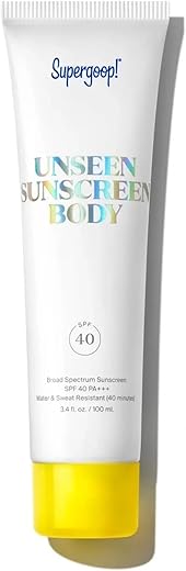 Protetor Solar Corporal SPF 40 – Proteção Solar Invisível – 100 ml – Leve e Sem Peso - Supergoop!