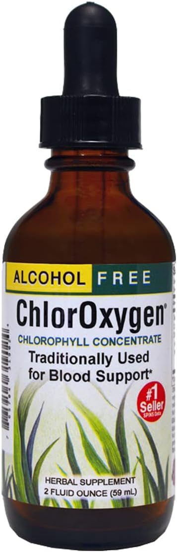 Concentrado de Clorofila ChlorOxygen Original 2 oz (60 ml) – Potencialize sua saúde com clorofila! - Herbs Etc.