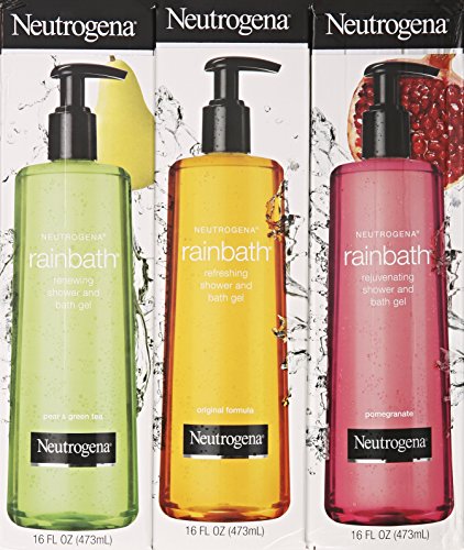 Rainbath Multi-pack 3 Unidades – Fórmula Original, Romã e Pera – 300ml - Neutrogena