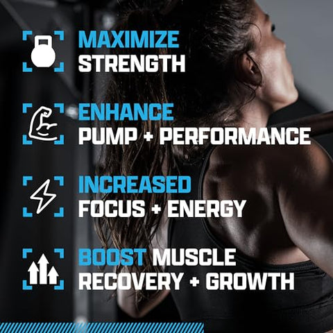 Outlift Clinical – Pré-treino em Pó Clinicamente Dosado com Creatina, Citrulina, EAA | Energia, Desempenho, Bomba – Produto para Homens - Nutrex Research