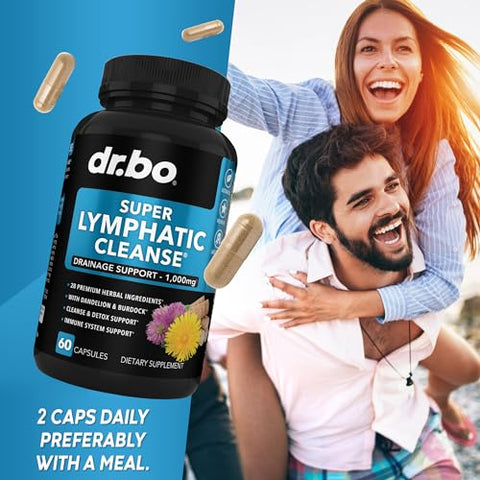 DR. BO - Pílulas de Limpeza Intestinal Detox Corporal – Desintoxique seu corpo com eficácia