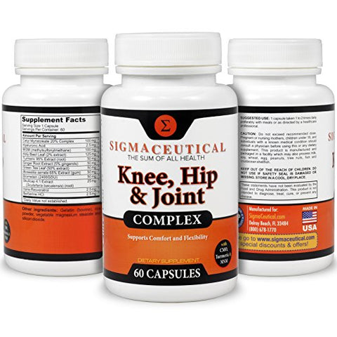 Sigmaceutical - Suplemento Avançado de Suporte Articular para Joelhos – Marca em Destaque