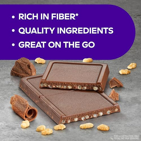 Endulge Treat Barra Crunchalicious, 1g Carboidratos Líquidos, 1g Açúcar, Rica em Fibras, Amigável para Keto, 16 Unidades - Atkins