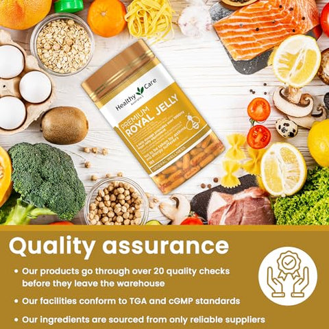 Royal Jelly 1000 – 365 Cápsulas – Suplementos da Austrália – Cuidados Saudáveis - Healthy Care