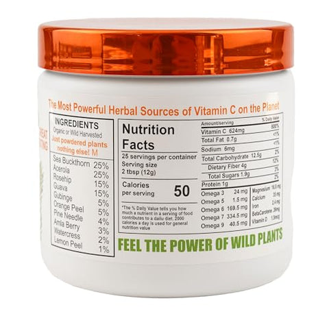 Markus Vitamina C – Poderoso Antioxidante Natural – 30g - Wild Force