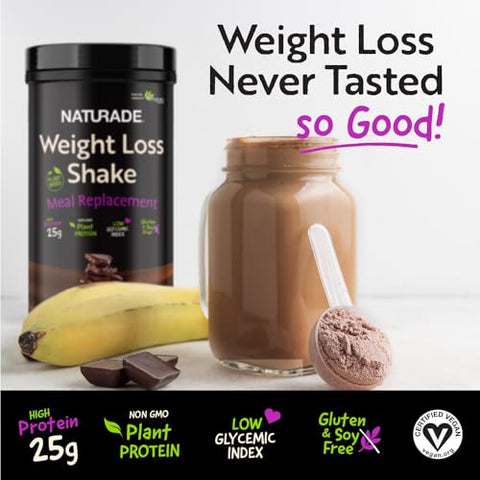 Shake Emagrecedor à Base de Plantas, 25g Proteína, 6g Fibra Alimentar, Sem Glúten - Naturade