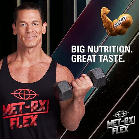 Big 100 Barra de Proteína, Substituto de Refeição, 30g Proteína, Sabor Brownie de Caramelo Salgado Crocante, 9 Unidades, 100g cada - MET-Rx