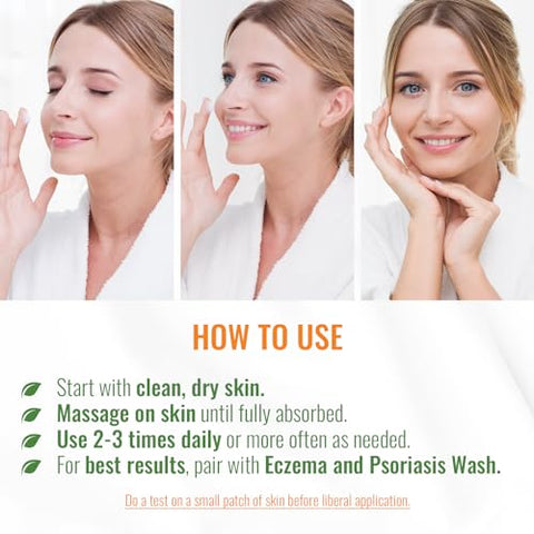 Wild Naturals - Eczema: Tratamento Natural para Pele com Coceira e Vermelhidão | Marca EczemaCare
