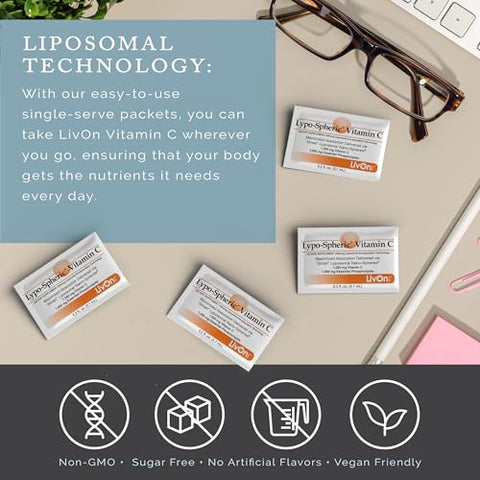 Lypo–Spheric Vitamina C 1.000 mg – Potente Antioxidante em Gel para Reforçar a Imunidade - LivOn Laboratories