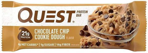 J&L Supply - JL Supply Quest Keto Barras de Café da Manhã Sortidas – Bolo de Aniversário, Muffin de Mirtilo, Aveia com Gotas de Chocolate, Massa de Biscoito com Gotas de Chocolate – Barras Proteicas com Baixo Teor de Açúcar, Sem Glúten (12…)