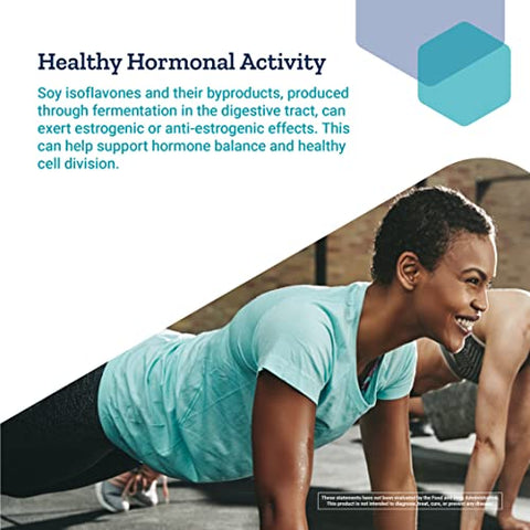 Isoflavonas de Soja – Suplemento Concentrado de Isoflavona – Suporte para Saúde Óssea, Cardíaca e Hormonal – Livre de Glúten, Não-OGM – 30 Cápsulas Vegetarianas - Life Extension