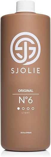 SJOLIE SUNLESS - SJOLIE Solução de Bronzeamento Spray – Nº 6 – Solução Hidratante Leve para Bronzeamento | Autobronzeador para um Brilho Natural e Beijado pelo Sol (32ml)