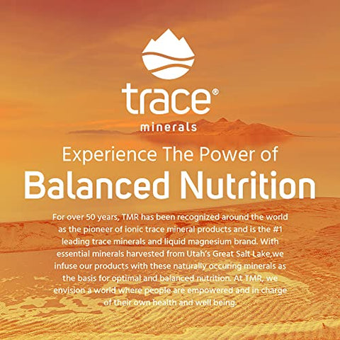 Power Pak Pacotes de Pó Eletrólito Sem Açúcar | 1200 mg Vitamina C, Zinco, Magnésio | Reforça a Imunidade, Hidratação e Energia Natural | Amigo do Keto | Sabor Laranja - Trace Minerals