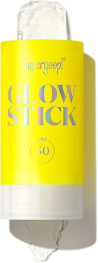 Stick Glow, 20g – Protetor Solar em Bastão FPS 50 PA para o Rosto - Supergoop!