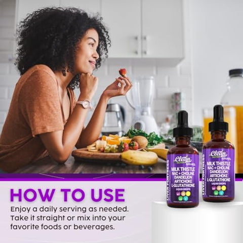 Clean Nutraceuticals - Desintoxicação do Fígado com Cardo de Leite e NAC – Limpeza Potente – 60 Cápsulas