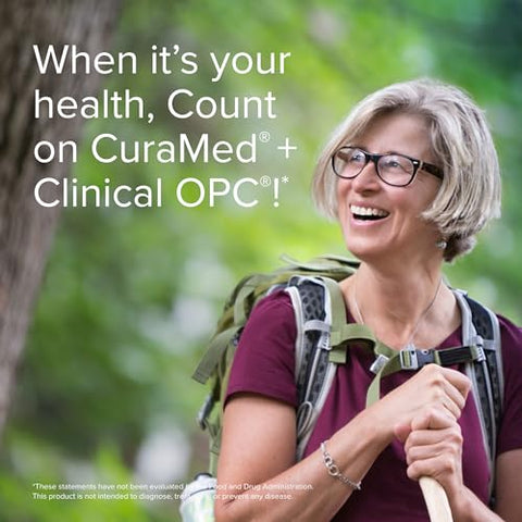 CuraMed Clinical OPC – 60 Softgels – com BCM-95 Curcumin | Óleo de Cártamo | Antioxidante Natural | 60 cápsulas | Alta Absorção | Marca Terry Naturally - Terry Naturally