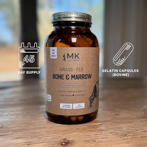 Osso de Vaca Alimentada com Capim – 100% Natural e Rico em Nutrientes - MK Supplements