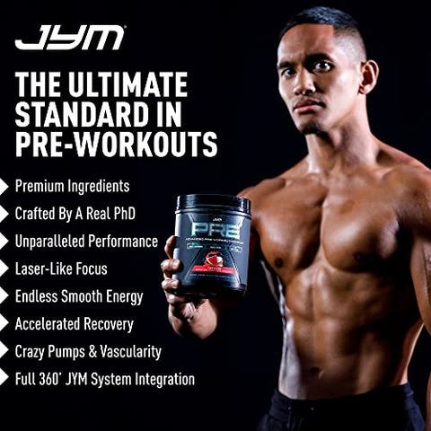 JYM Supplement Science - PRE JYM X – Tiger’s Blood: Pré-treino de alta performance com sabor de tigre, 300g