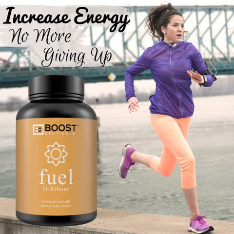 D Ribose – Vegano Puro Sem OGM Sem Estearatos Sem Glúten – 90 Cápsulas de 500 mg de D-Ribose - BoostCeuticals