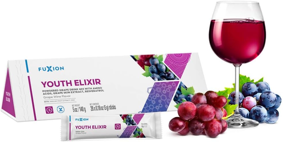 Juventude Elixir Usoway – Retardando os efeitos do envelhecimento (28 Sticks, Elixir Juventude)