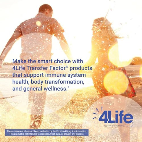 4Life - 4LIFE TRANSFER FACTOR PLUS Tri-Factor Formula – Suporte ao Sistema Imunológico com Zinco, Super Mistura de Cogumelos (Maitake, Shiitake, Agaricus) e Extratos de Colostro Bovino e Frango
