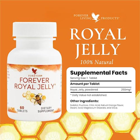 Forever Living Products - Forever Living Royal Jelly – Segredo Real da Natureza – Amigo dos Vegetarianos – 100g
