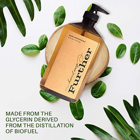 Sabonete Líquido de Glicerina, 473 ml (Pacote com 2) – Sustentável, Natural - Further
