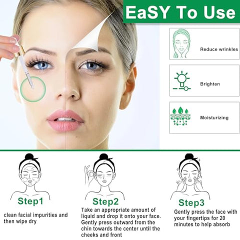 XGATML - Soro Facial Botox, Botox em um Frasco com Vitamina C – 30ml