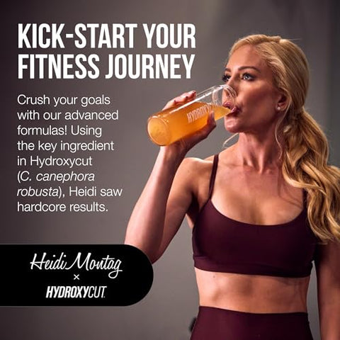 Drink Mix Wildberry Blast – 21 Pacotes de Viagem, Embalagem com 2 – Zero Calorias, Zero Açúcar – Acelera o Metabolismo, Queima Calorias, Aumenta a Energia – para Mulheres - Hydroxycut