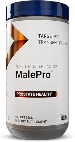 Transfer Factor MalePro – Suporte Saudável à Próstata com Saw Palmetto, Licopeno, Selênio e Kudzu – Suplemento que Fortalece o Sistema Imunológico e a Saúde do Trato Urinário – Marca 4Life - 4Life