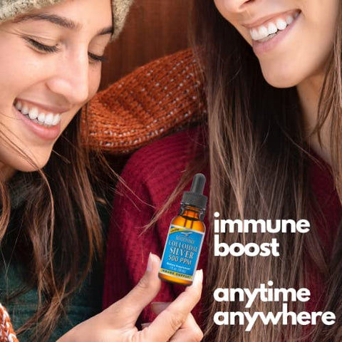 Suplemento Mineral Dietético Natural Path Silver Wings, Prata Coloidal, 500 PPM, 120 ml