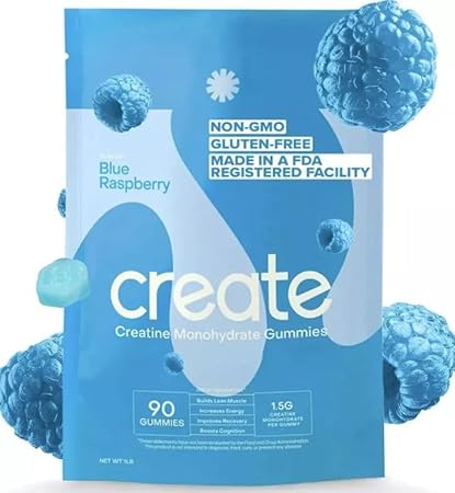 Create - Crie Gomas de Monohidrato de Creatina para Homens – 100g