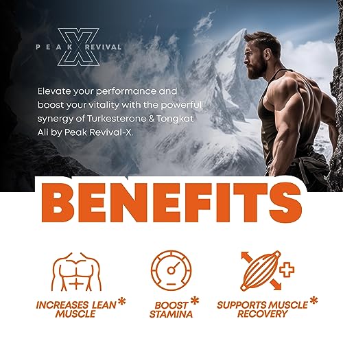 Peak Revival-X - Turkesterone: Potencialize seus resultados com o poderoso suplemento natural – 100% eficaz e seguro!