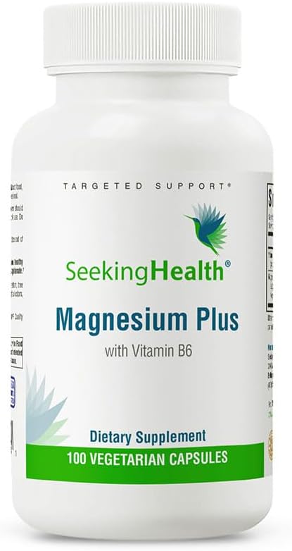 Magnesium Plus – Fórmula com Vitamina B6 – Malato de Magnésio | 100g - Seeking Health