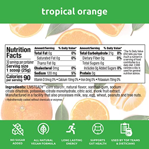Energy Powder Laranja Keto Sem Açúcar Pré-Treino 100g - UCAN