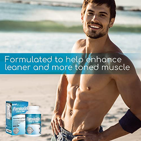 BioGenetic Laboratories - BioGenetic Labs Forskolin Lean – Queime gordura com eficiência e rapidez – 100% natural – 60 cápsulas de 250mg