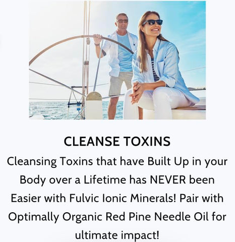 Minerais Iônicos de Fulvic Acid, Ácido Húmico, Traços Minerais e Eletrólitos – Optimally Organic X200 – Patenteado e Bioativo