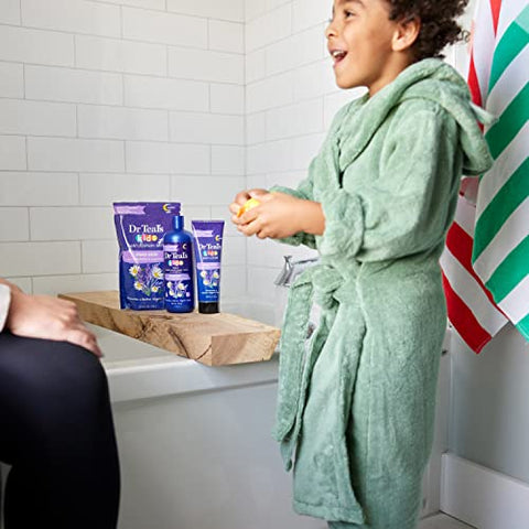 Dr Teal's - Dr Teal’s Kids Banho de Sono 3 em 1: Banho de Espuma, Gel de Banho  Dr Teal’s