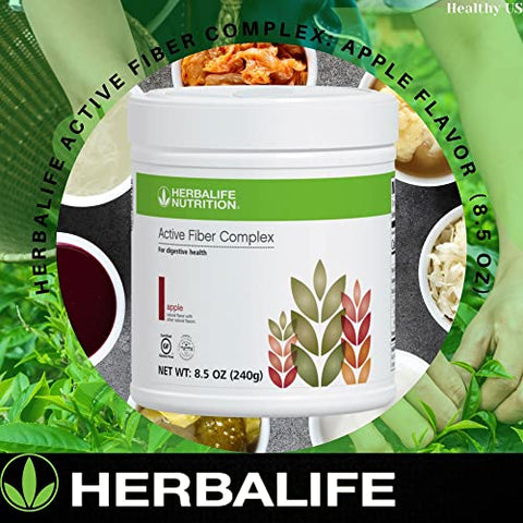 Active Fiber Complex Sabor Maçã (210g) – Fibra Ativa para uma Vida Saudável - Herbalife