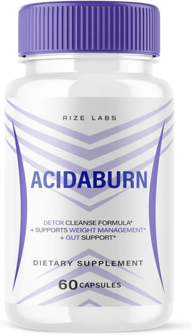 rize labs - Acidaburn Capsules – Fórmula Avançada para Perda de Peso Saudável – Estilo de Vida Ativo para uma Vida Melhor – Máxima Potência – Avaliações (60…)